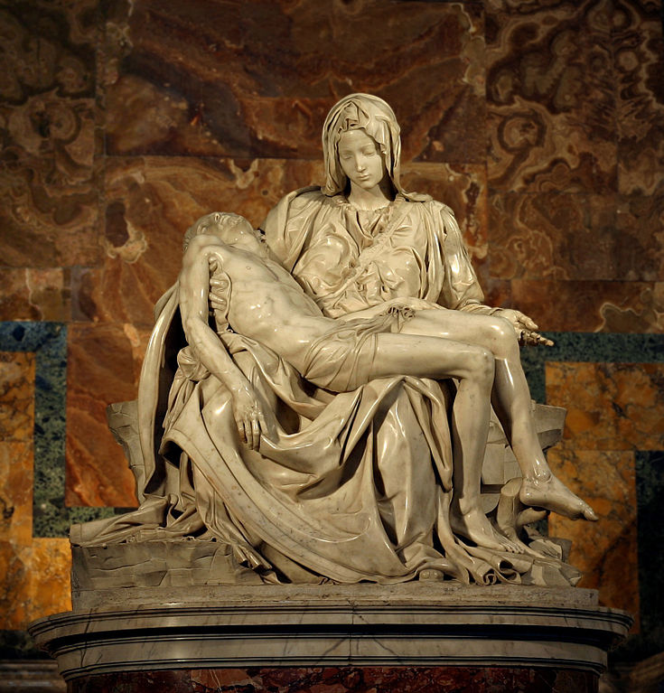 pieta michelangelo ile ilgili görsel sonucu